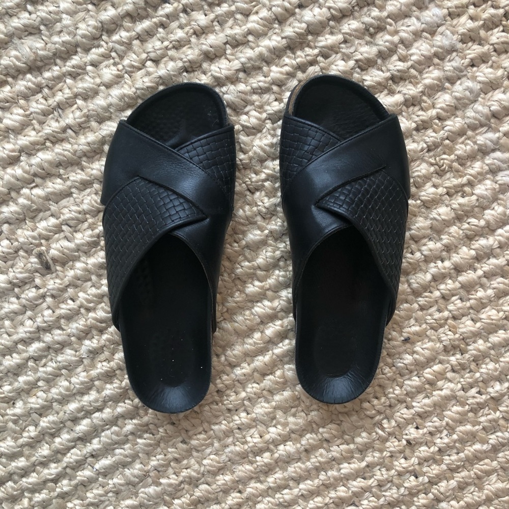 Cotelac woven sandals